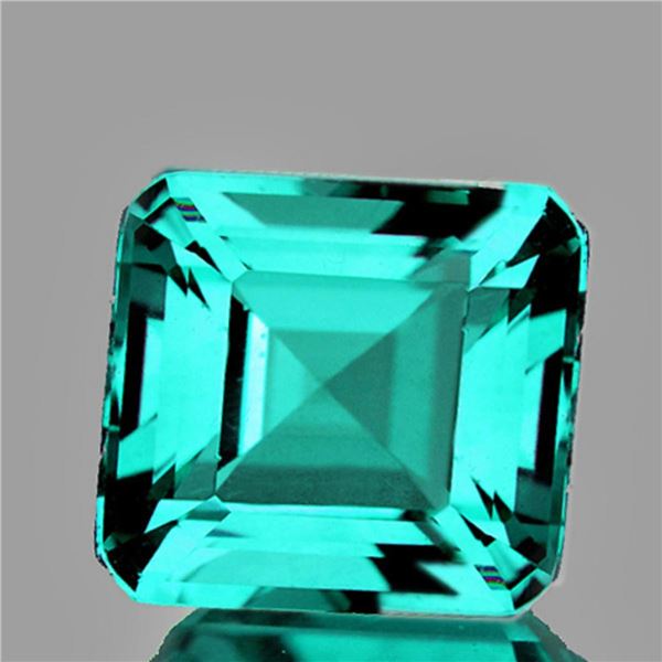 Natural Intense Green Blue Apatite 1.07 Cts  [VVS]