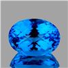 Image 1 : Natural Intense Swiss Blue Topaz 15 MM [Flawless-VVS]