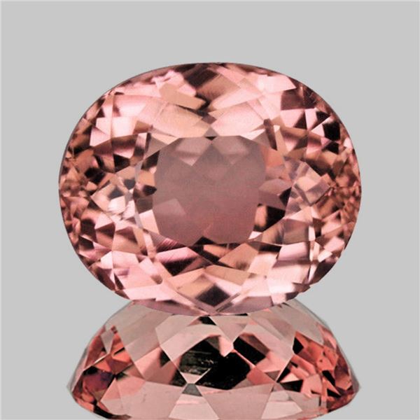 Natural Padparadscha Pink Tourmaline 1.35 Cts{Flawless-VVS}