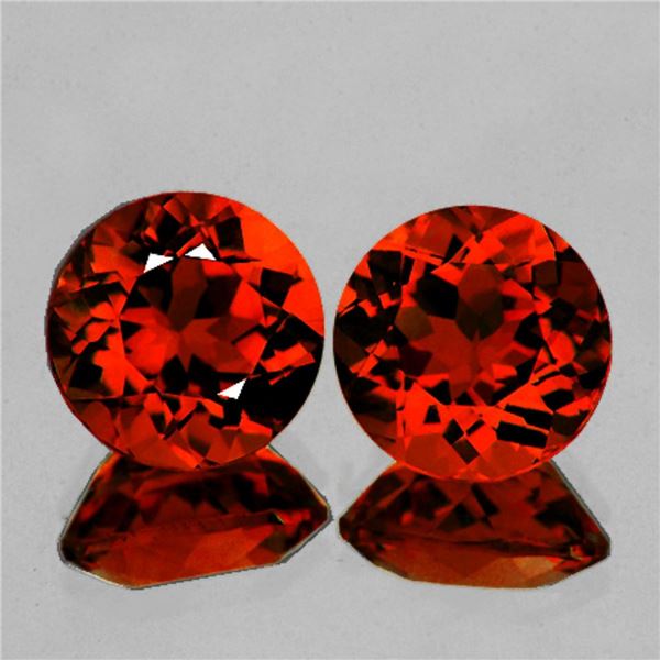 Natyural Intense Mandarin Orange Spessartite Garnet {Flawess-VVS}