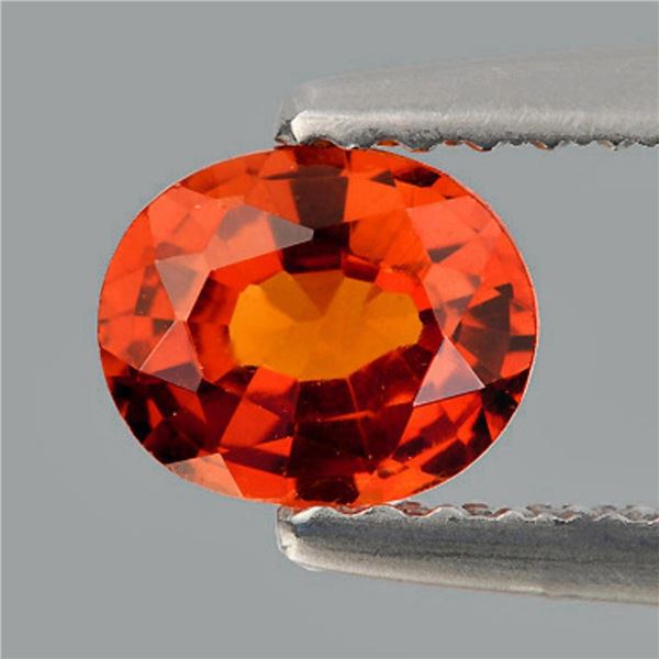 Natural Mandarin Orange Spessartite Garnet Flawless-VVS)