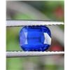 Image 1 : Natural Royal Blue Cushion Sapphire 2.13 Cts - Certified