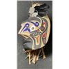 Image 3 : West Coast Native Warrior Mask with Killer Whale Spirit