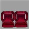 Image 1 : Natural AAA Fire Red Mozambique Ruby Pair
