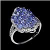 Image 1 : Natural Tanzanite Ring