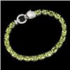 Image 1 : Natural Peridot Tiger Bracelet