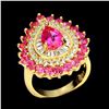 Image 2 : Natural Pink Topaz Ring