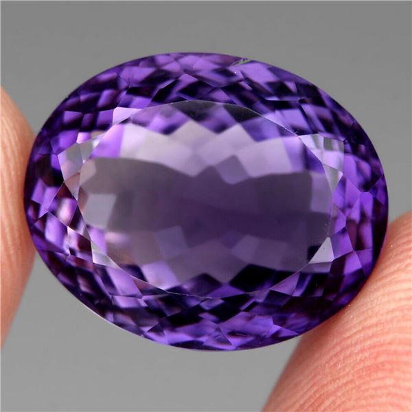 Natural Unheated Purple Amethyst 20.36 Cts - VVS