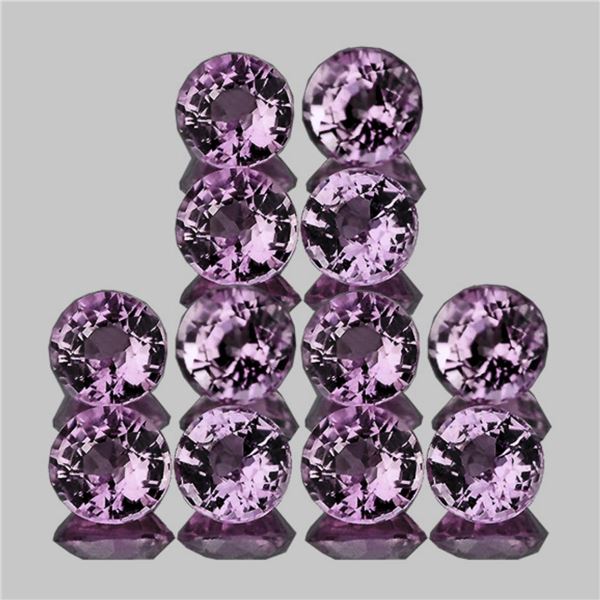 Natural Violet Burma Spinel 12 Pcs{Flawless-VVS1}