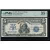 Image 1 : 1899 $5 Chief Silver Certificate PMG 35EPQ
