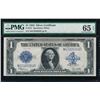 Image 1 : 1923 $1 Silver Certificate PMG 65EPQ