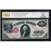 Image 1 : 1917 $1 Legal Tender Note PCGS 64