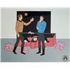 Image 1 : Star Trek Captain Kirk Mr Spock Tribbles Sericel Animation Art