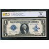 Image 1 : 1923 $1 Silver Certificate PCGS 58