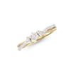 Image 1 : 14KT Yellow Gold 0.33ctw Diamond Ring