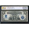Image 1 : 1899 $2 Mini Porthole Silver Certificate PCGS 40PPQ