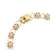 Image 2 : Plated 18KT Yellow Gold 0.14cts Diamond Bracelet