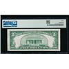 Image 2 : 1934B $5 Mule Silver Certificate PMG 30