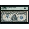 Image 1 : 1899 $5 Chief Silver Certificate PMG 25
