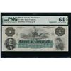 Image 1 : 1860's $1 Providence RI Obsolete PMG 64EPQ