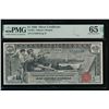 Image 1 : 1896 $1 Educational Silver Certificate PMG 65EPQ