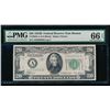 Image 1 : 1934B $20 Boston FRN PMG 66EPQ