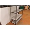 Image 2 : *Metal Framed Wooden Shelves ( 48"w x 17 1/2"d x 72" h)