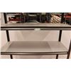Image 3 : *Metal Framed Wooden Shelves ( 48"w x 17 1/2"d x 72" h)