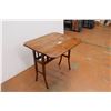 Image 3 : *Vintage Hall Table (top is warped & stained - 32 1/4"w x 27 1/4"d x 32")