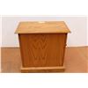 Image 3 : *Side Table w/Magazine Rack (22 1/4"w x 22 1/4"h x 14 1/2"d)