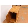 Image 5 : *Side Table w/Magazine Rack (22 1/4"w x 22 1/4"h x 14 1/2"d)