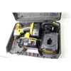 Image 3 : DeWalt Cordless 18v Drill - 3 Batteries - Charger (working)