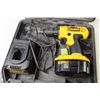 Image 2 : DeWalt Cordless 18v Drill - 1 Battery - Charger (working)