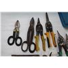 Image 2 : Small Tote of Snips - Pliers - Vise Grips
