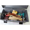Image 3 : Plastic Tool Box w/Contents
