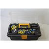 Image 6 : Holt Organizer Tool Box w/Contents - Hole Punches - Picture Wire