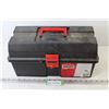 Image 1 : Job Mate Plastic Tool Box w/Contents - Plumbing Supplies - Assorted Tools