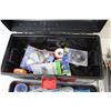 Image 3 : Job Mate Plastic Tool Box w/Contents - Plumbing Supplies - Assorted Tools