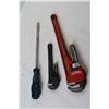 Image 6 : Job Mate Plastic Tool Box w/Contents - Plumbing Supplies - Assorted Tools