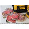 Image 4 : DeWalt Sander W/Dust Bag - (5)Packages of Diablo Sanding Disks (working)