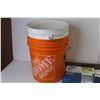 Image 2 : (2) 5 Gallon Pails - Sandpaper 120 & 150 Grit - 2' Square