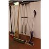 Image 6 : *Crutches - Assorted Brooms - Swiffer Floor Cleaner