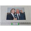 Image 1 : Vintage Record Breaking Photo of Gretzky & Howe (8" x 10")