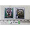 Image 1 : (2) Prizm NFL Cards -- Aaron Rogers College Rookie Card - Jaylene Waddle Silver Card