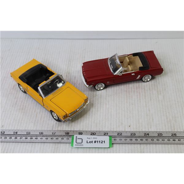 (2) Die Cast Cars (1:24 scale)