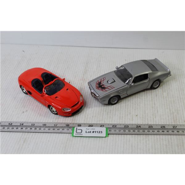 Mustang Mach III - 1973 Pontiac Fire Bird Die Cast Cars ( 1:24 scale)