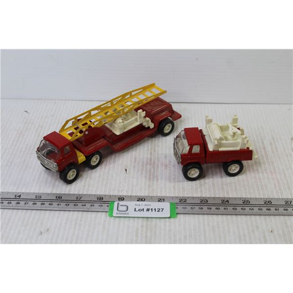 (2) Tonka Fire Trucks