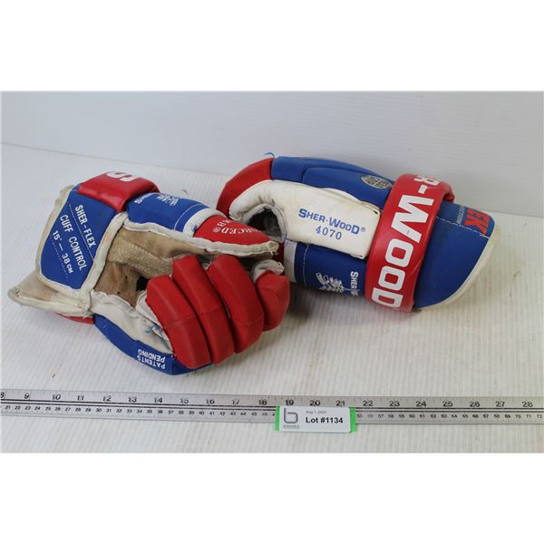 Sherwood - Sher-Tek 15  Hockey Gloves