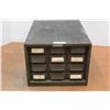 Image 4 : *Metal Card Filing Cabinet (17" x 23" - 13"h - very heavy NO SHIPPING)