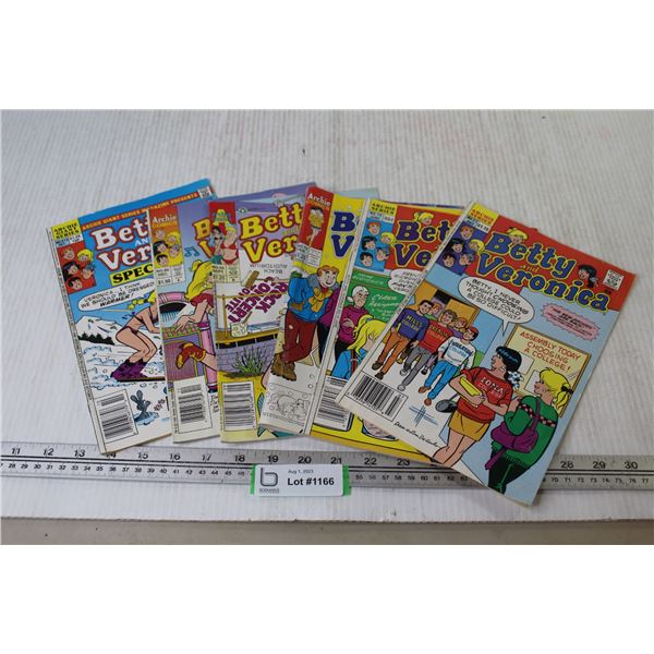 (6) Betty Comics ($1.15 - $2.99)